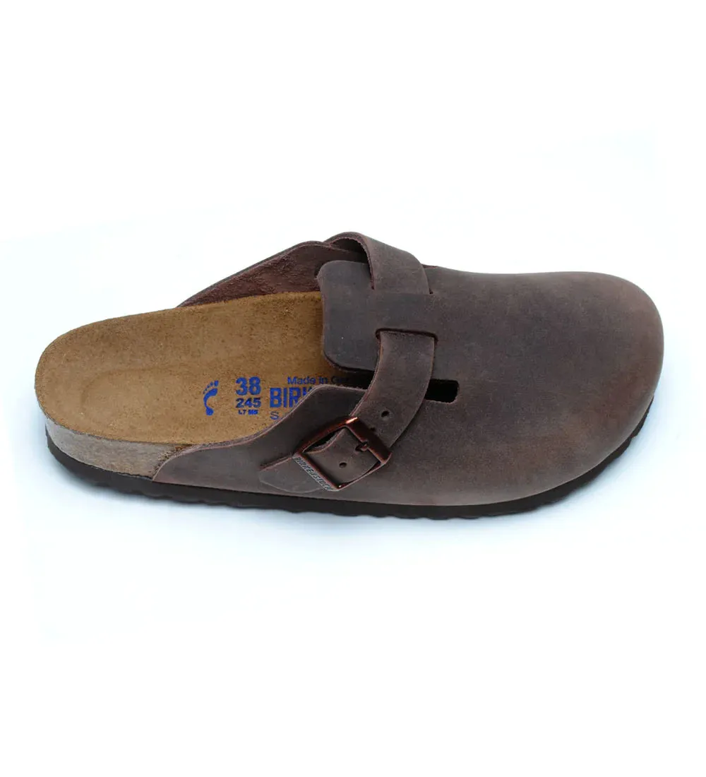 Boston Soft Footbed Oiled Leather