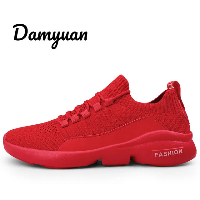 Damyuan 2019 Woman Shoes Sneakers Flats Sport Footwear Men Women Couple Shoes New Fashion Lovers Shoes Casual Lightweight Shoes